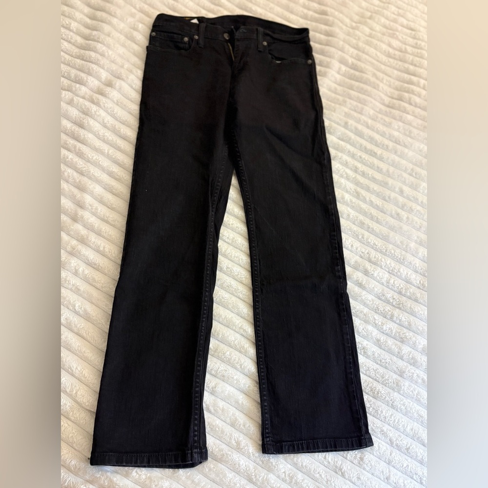 Levi NWOT‎ Men's Slim Straight Black Jeans 31 x 32